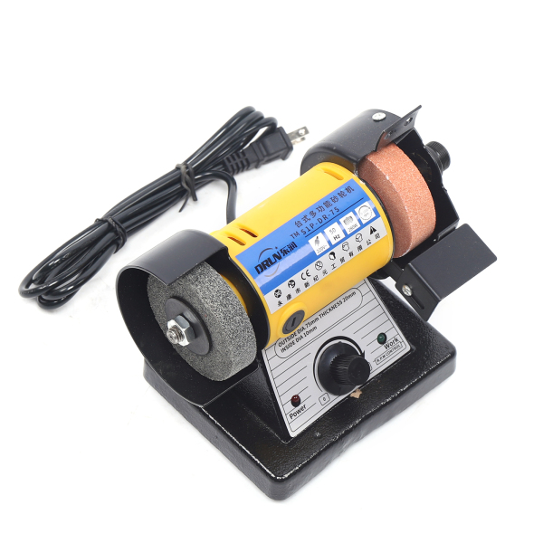 220V 280W Table Gem Jewelry Carving Polishing Grinding Machine Bench Lathe Polisher